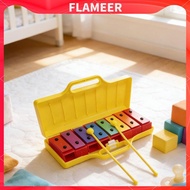 [FlameerMY] Multicolor Kids Xylophone 8 Notes Percussion Instrument Music Bell Toy for Gift and Scho
