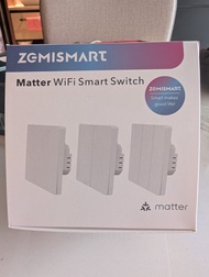 Zemismart Matter over Wifi Switch (Matter零火開關 不用網關) Tuya Aquara Lifesmart Siri