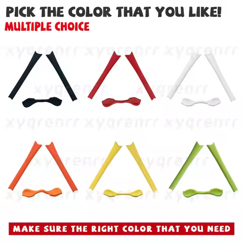 xyqrenrr Replacement Rubber Nose Pieces + Earsocks Kits For Oakley Radar Path/Radar Edge/Radar Range