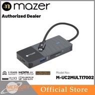 Mazer Infinite.HUB Plus 7-in-1 USB-C to HDMI4K / 30hz / USB3.0X3 / SD / MicroSd Card with PD3.0-100W
