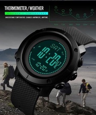 JAM TANGAN OUTDOOR ALTIMETER THERMOMETER BAROMETER SKMEI 1427 ANTI AIR