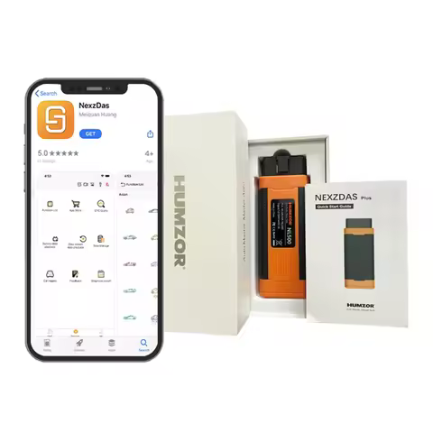 Bluetooth Humzor NL500 OBD2 24V Car Fault Diagnostic Scanner Tool Immo Reset Battery ABS Bleeding Ma