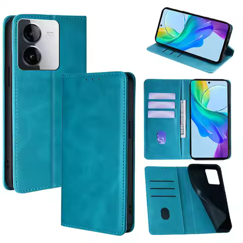 Magnetic Phone Case for VIVO Y78T Y77T Y55S Y77 Y36 Y78 Plus Y55 Y73T Y73 Y75 Y52 Y51S Flip Cover Le