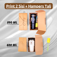 Tumbler Custom Tyeso Stainless 890ml 600ml Termos Botol Minum Kopi Tahan Panas & Dingin BPA Free Ins