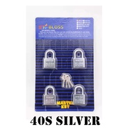 ราคาต่อ1แพ้ก ชุด master key Bliss กุญแจล็อค กุญแจ กุญแจบ้าน กุญแจสีเงิน กุญแจล็อกบ้าน​ แม่กุญแจ กุญแ