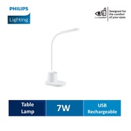 Philips DSK214 Bucket LED 7W Desk lamp USB