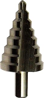 a-KOGU STP-632 Step Drill, 8 Steps, 0.2-1.3 inches (6-32 mm)