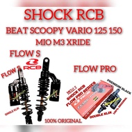 SHOCK RCB FLOW PRO PREMIUM S BLACK SERIES AS GOLD BEAT MIO SCOOPY XRIDE VARIO 125 150 160 305 330 34