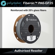 Polymaker Fiberon TM PA6-GF25 Filament | PolyMide TM Filaments | 1.75mm 0.5KG Solid Colour FDM 3D Pr