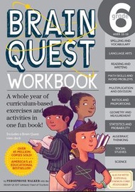 🚚免運費Brain Quest Workbook Grade 6 少兒智力開發練習冊大腦任務 B228
