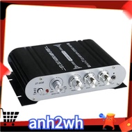 2.1 Channel Audio Amplifier Car Audio Amplifier 80Wx 2 Stereo and Treble Sound Amplifier Media Playe