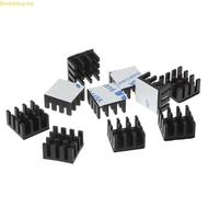 Doublebuy Aluminum Heatsink 14x14x8mm Heat Sink Radiator Cooler Fin with for  Thermal Ta