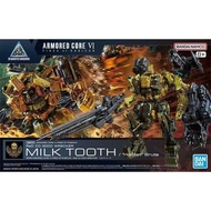 [Ready Stock] BANDAI 30MM 1/144 Armored Core MILK TOOTH model