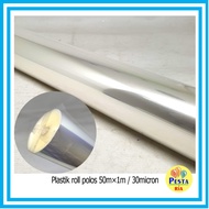 ! 50 Meter OPP Plastic Clear OPP Plastic/ Sanwa OPP Plastic/ Roll Plastic/ Delivery Plastic/