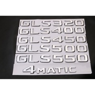 New Mercedes-Benz GLS320 GLS400 GLS450 GLS500 GLS550 Car Logo Word Logo Tail Logo Rear Logo