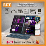Lenovo Yoga Book 9 14IAH10 83KJ001EMJ Laptop (CU7-255H 5.1GHz,1TB SSD,32GB D5,Intel Arc,2X 14" 2.8K 
