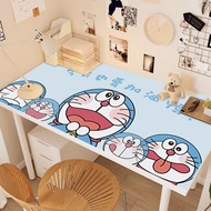 哆啦A梦pvc桌垫卡通学习书桌垫防水办公桌垫学生宿舍布置桌布Doraemon PVC desk mat cartoon study desk20250418