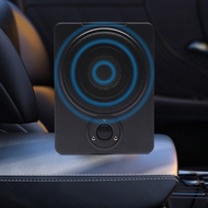 12V 600W 8'' Under-Seat Active Car Subwoofer Audio Speaker Bass Amp Sub Box Slim