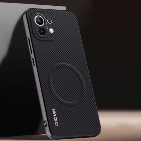 For Xiaomi Mi 11 Lite 5G NE Case Luxury Car Magnetic Holder Phone Case For Xiaomi 11 Lite 11Lite Sil