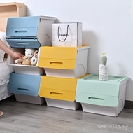 Storage Storage Box Front Opening Style Children Side Opening Snack Basket Storage Box Toy Clothes P