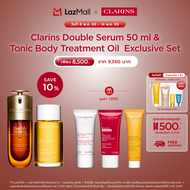 Clarins Double Serum 50 ml & Tonic Body Treatment Oil Exclusive Set