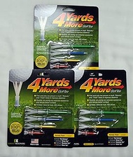 4 Yards More Golf Tees - Combo Pack - 3 Packs of 4 Tees - (11927)