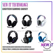 LOGITECH LIGHTSPEED G321|G331|G335|G431|G435|G522|G633S|G733|G933S|G PRO|G PRO X|G PRO X 2 WIRELESS 