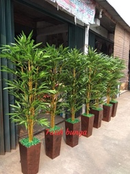 Pohon Bambu Hias/Bambu Plastik/Penyekat Ruangan/Bunga Plastik Best