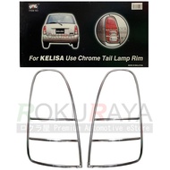 Perodua Kelisa (2001 - 2007) MIRA GINO L7 Style Custom Fit Car Auto Rear Back Tail Lamp Light Cover 