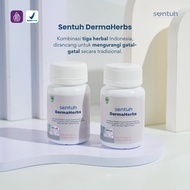 SENTUH DermaHerbs | Herbal Supplement for Eczema & Itchy Skin | Relieves Itching, Inflammation, and 