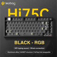 LEOBOG Hi75C PRO Customized Mechanical Keyboard 81 Keys 2.4G/Bluetooth/Wired RBG Aluminum Alloy Gami