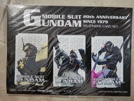 Gundam mobile  suit 20th anniversary 電話卡 1年戰爭