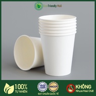 [Wholesale FACTORY] Set of 50/100 9oz 2 PE Waterproof Paper Cups - Convenient Disposable Paper Cups 