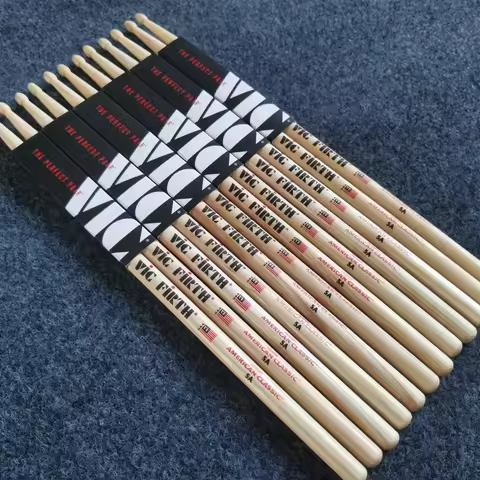 Vic Firth VF Drumsticks 5A 7A 5B 2B Walnut Maple Oak Drumsticks Drum Mallets Percussion Accessories