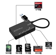 Applicable to Canon Sony TF/SD/XD/Ms/CF CCD Camera Mobile Phone Card Reader Huawei Apple Converter