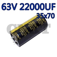 63V22000uF 63V 22000uF JCCON Power Amplifier Audio Cable Cutting Power Filter Capacitor Aluminum Ele