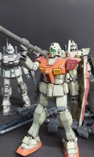 Bandai MG 1.0吉姆成品模型