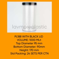 CTN/PL188,PL188-B Bekas plastik penutup pusing/Screw Cap Plastic Container