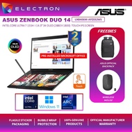 Asus Zenbook Duo 14 OLED UX8406M-APZ032WS 14" 3K Touch Laptop Inkwell Gray (CU7-155H, 32GB, 1TB, Intel Arc, W11, HS )