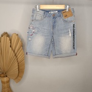 B68 Patterned JEANS Shorts