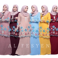 BAJU RAYA 2022 KURUNG SULAM DANEEN ITALIAN CREPE READYSTOCK