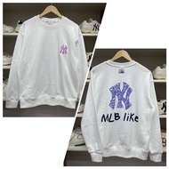 CHÍNH HÃNG - Áo Nỉ Sweater MLB like Overfit Sweatshirt Logo New York Yankees - 3AMTL1464