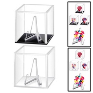 [PETSOLA] Guitar Pick Display Box, Guitar Pick Box with Stand, 1.97 X 1.97 X 1.97 Inches, Collectibl