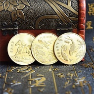 Good Luck Coins Smooth Sailing Great Success Tourist Attraction Souvenirs Gold And Silver Coins Gift