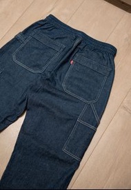 Levis Stay Loose 復古寬鬆版繭型牛仔抽繩工作褲 寒麻纖維 54856-0005 Levi’s 上寬下窄錐形牛仔褲