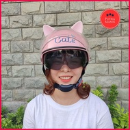 Aksesoris Telinga helem helmet Kuping Kucing Dekorasi Helm hiasan hias