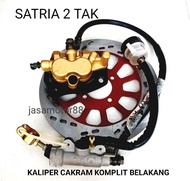 KALIPER CAKRAM KOMPLIT BELAKANG SATRIA 2 TAK 2T KW SUPER