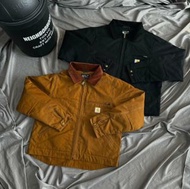 Carhartt 卡哈特 DETROIT JACKET 底特律經典夾克 103828 升級版J01/J001/J97 1級防寒 帆布毛呢襯裏 耐穿Relaxed Fit 男女情侶款 香港全新包郵特價