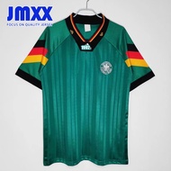 2024 2025 Newest JMXX Retro 92 Germany Home Men Blue Shirt Soccer Jersey Football Uniform Sport Team