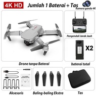 RC Drone E99 K3 Pro 4K Dual Kamera Avoid Obstacles WIFI FPV Fotografi Udara Helikopter Foldable Quad